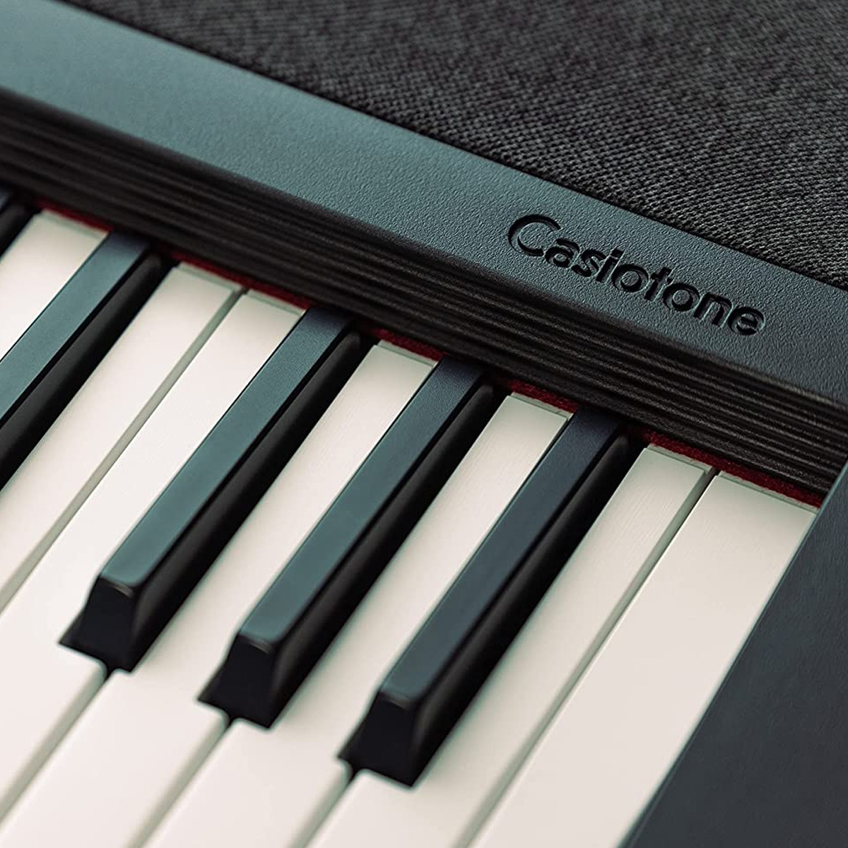 Casio Casiotone CT-S1 - Teclado portátil estilo piano de 61 teclas, paquete  negro con soporte, auriculares para monitor de estudio, pedal de