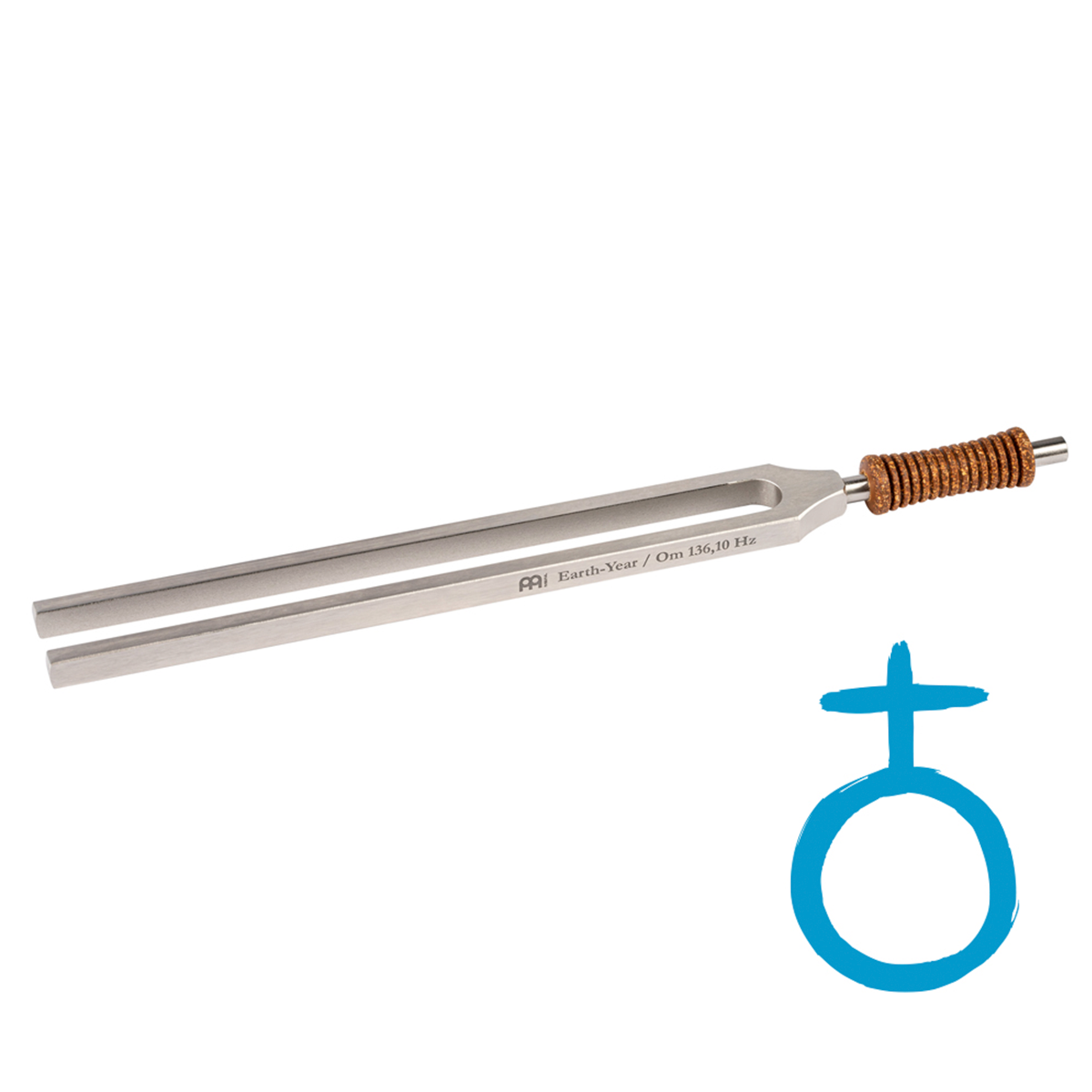 DIAPASON AÑO TERRESTRE DE ACERO NIQUELADO SONIC ENERGY PLANETARY TUNED  OM 136.10 HZ / C#3 TTF-E